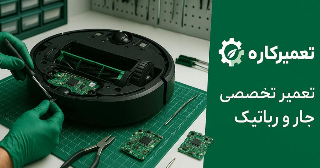تعمیر جارو رباتیک