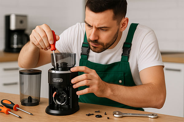 تعمیر آسیاب قهوه دلونگی