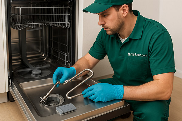 تعویض المنت ماشین ظرفشویی