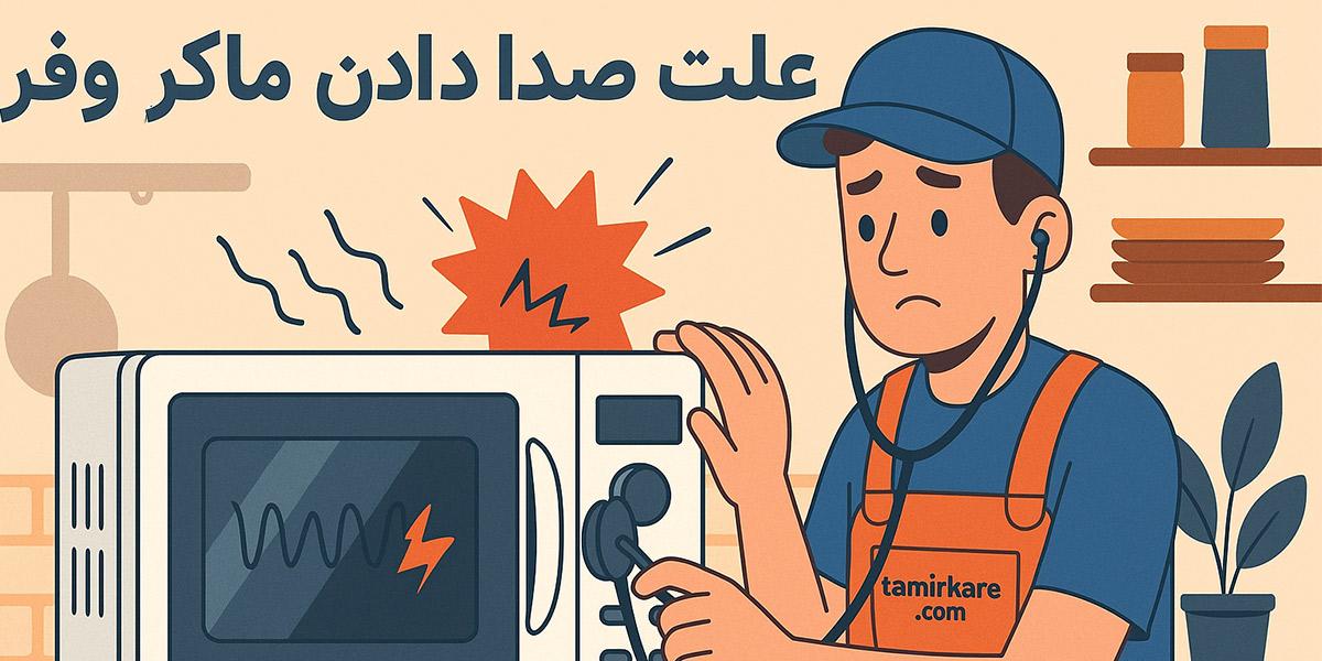 علت صدا دادن ماکروفر