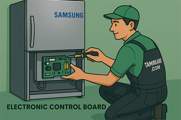 تعمیر برد یخچال سامسونگ