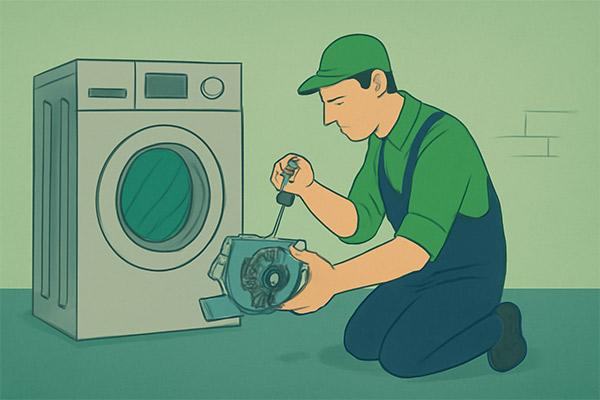 تعمیر موتور لباسشویی دوو