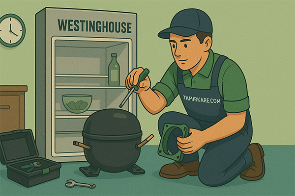 تعمیر کمپرسور یخچال و ساید وستینگهاوس