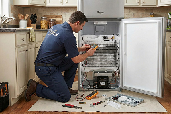 تعمیرات سیستم دیفراست یخچال ویرپول