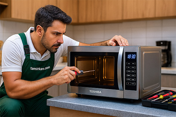 تعمیرات ماکروفر توشیبا در منزل