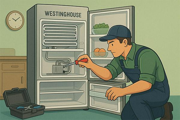 عیب یابی و تعمیر سیستم دیفراست یخچال وستینگهاوس