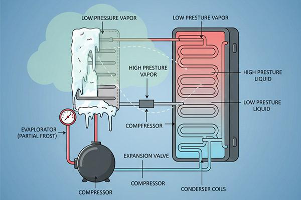 کمبود گاز یخچال