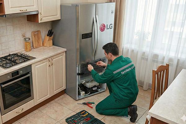 تعمیر یخچال ال جی در محل