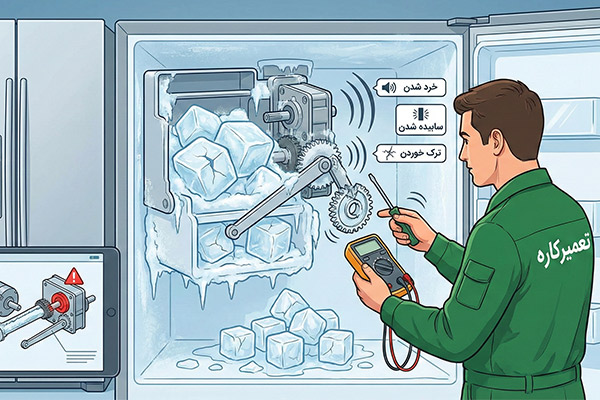 صدای یخساز ساید بای ساید