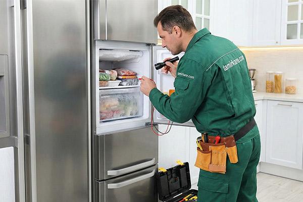 چرا یخچال یکسره کار میکند