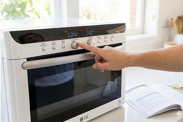 کانوکشن در ماکروفر ال جی