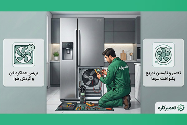 تعویض فن ساید سامسونگ