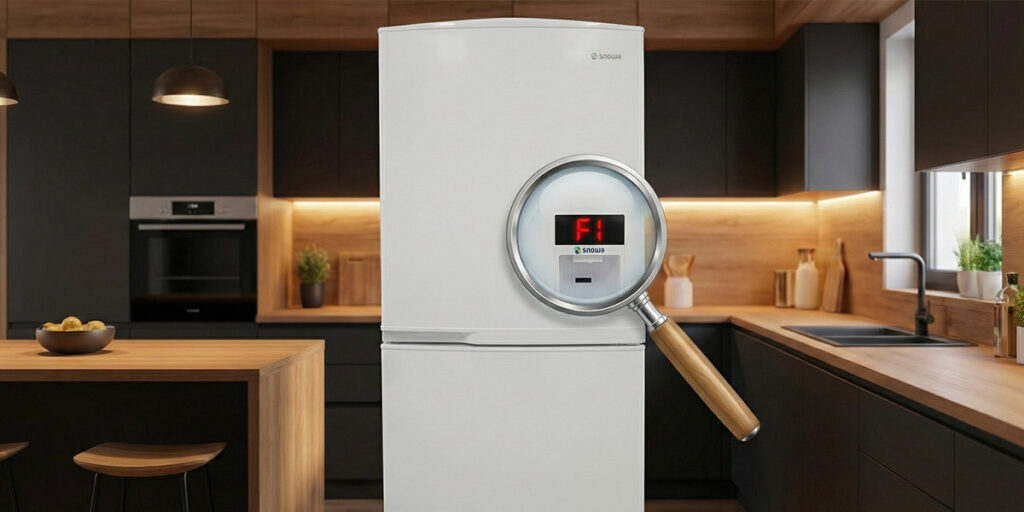 ارور f1 یخچال اسنوا