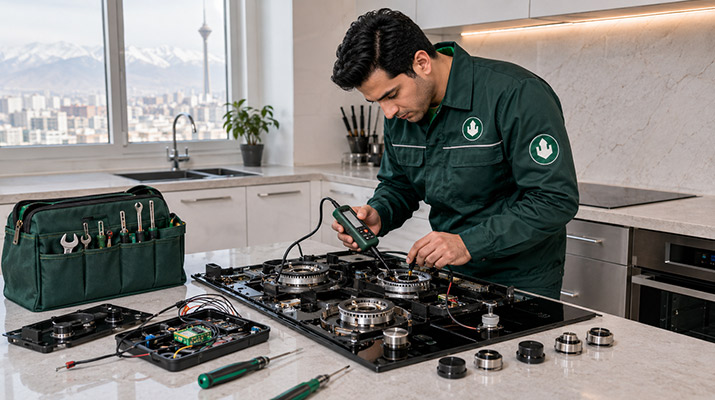 عیب یابی اجاق گاز