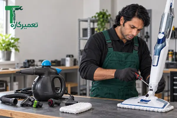 تعمیر بخارشوی بیسل