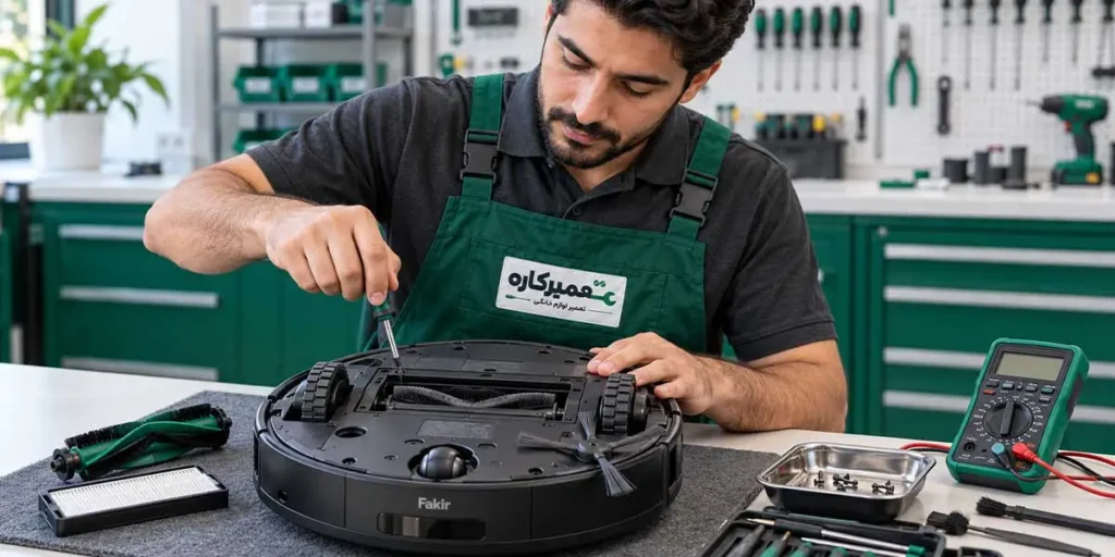 نمایندگی تعمیرات جارو رباتیک فکر