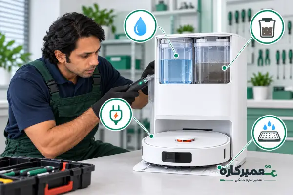 ارور داک جارو رباتیک شیائومی